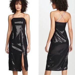 OLIVIA RUBIN NWT Greta Sequin Rainbow Dress Size 6